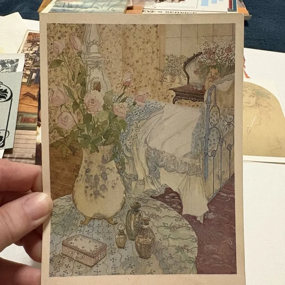 13 Mixed Vintage Prints For Scrapbooking Art Journaling Decoupaging Crafts